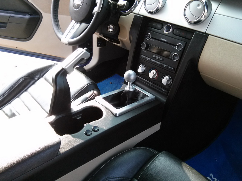 Předělání interieru Ford Mustang