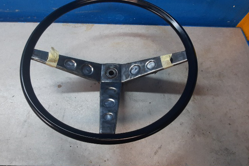 Photo gallery, steering wheel renovation