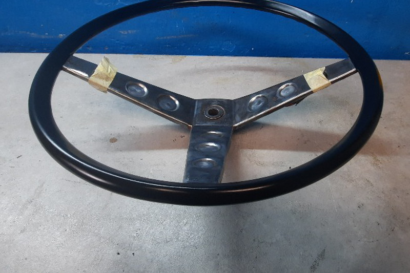 Steering wheel rim renovation