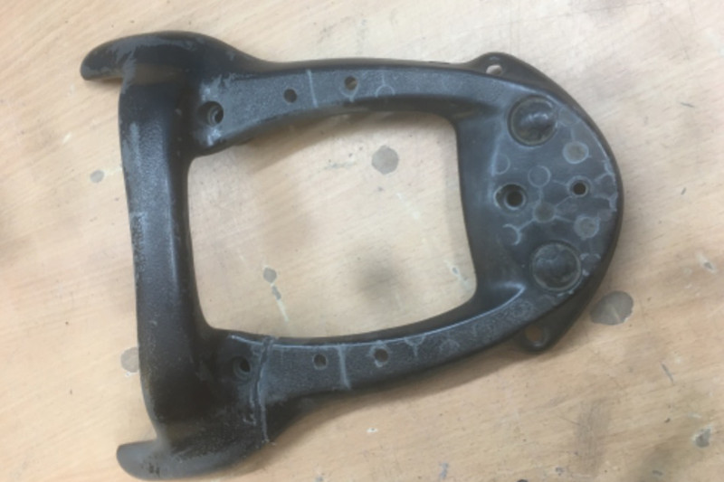 Photo gallery, scooter carrier repair