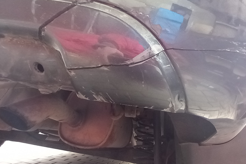 Ford bumper repair